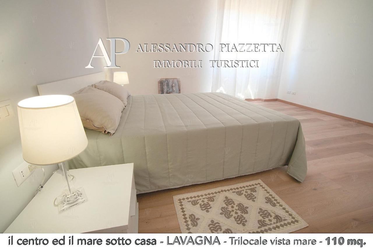 Il Centro Ed Il Mare Sotto Casa Lägenhet Lavagna Exteriör bild